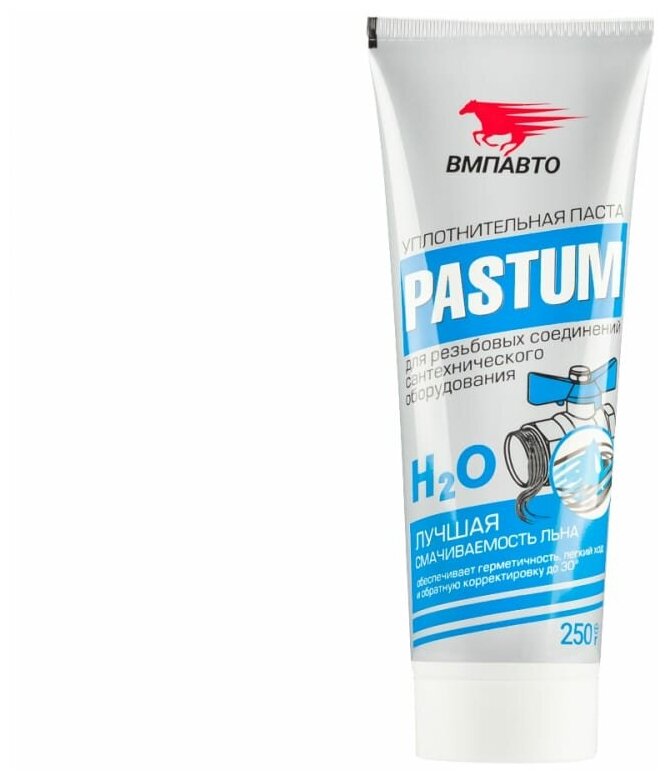 Pastum H2o 250 Г Паста Для Уплотнения Резьбовых Со ВМПАВТО арт. 8105