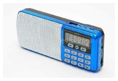 Радиоприемник PERFEO (i120-BL) егерь 70-108 FM, синий