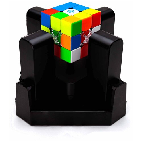 Комплект Умный кубик Рубика Gan 356 i Magnetic v3 + Gan Robot робот для сборки и разборки умного кубика Рубика gan 356 x 2 0 magnetic magic speed gan x cube stickerless gan 356 x professional magnets puzzle cubes gan356x gan cubes