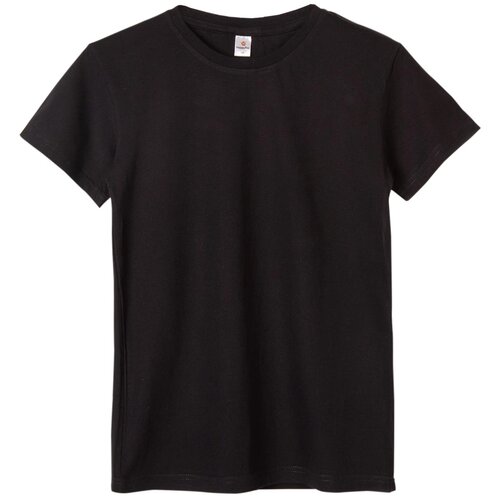 Футболка HappyFox, размер 13 (158), черный футболка happyfox хлопок размер 13 158 бежевый