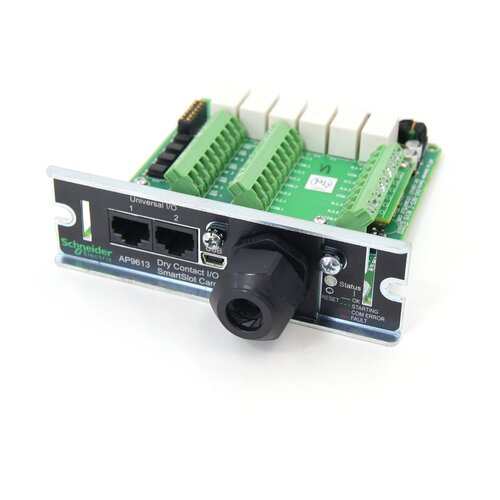 Карта управления и мониторинга Apc Dry Contact I/O SmartSlot Card AP9613