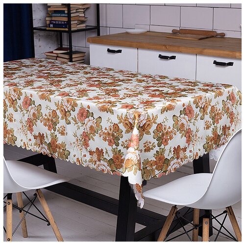 Скатерть на стол 140х180 см Grand Textil, прямоугольная, 100% полиэстер