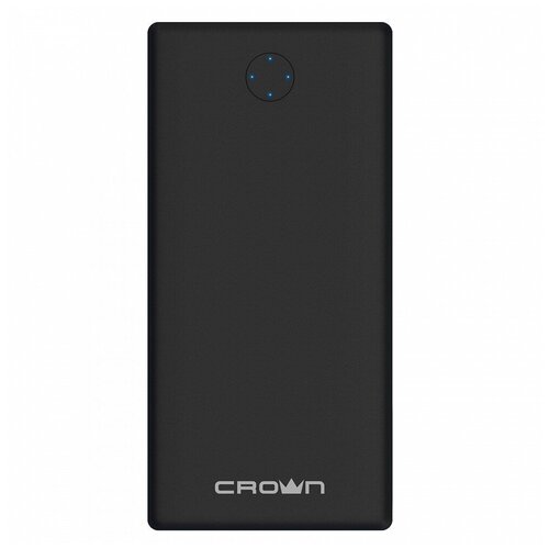 Внешний аккумулятор Crown CMPB-1000, 10000 мАч, 2 USB, 2.1 А, чёрный Crown 5514837