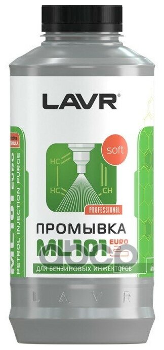Промывка Систем Впрыска Бензиновых Двигателей Ml101 Euro Lavr Petrol Injection Purge 1000мл LAVR арт. LN2007