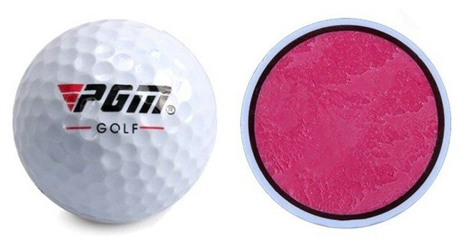 Мячи для гольфа "VS" PGM, трехкомпонентные, d=4.3 см, набор 3 шт - фотография № 3