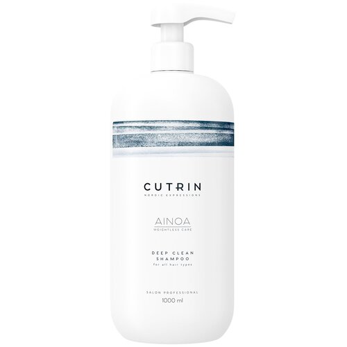 Шампунь CUTRIN Deep Clean для глубокого очищения, 1000 мл