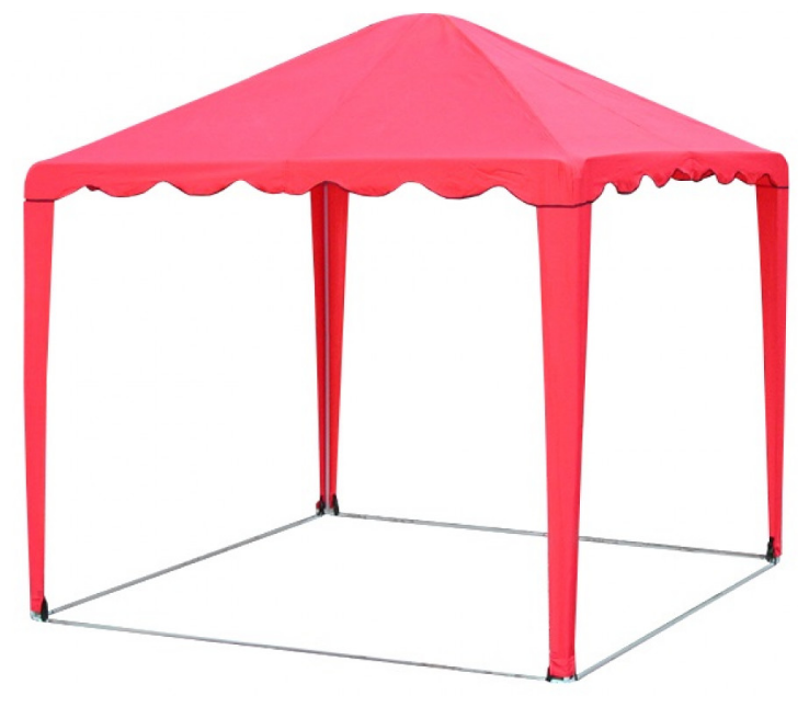 фото Шатер Митек 3 х 3 (без стен) красный