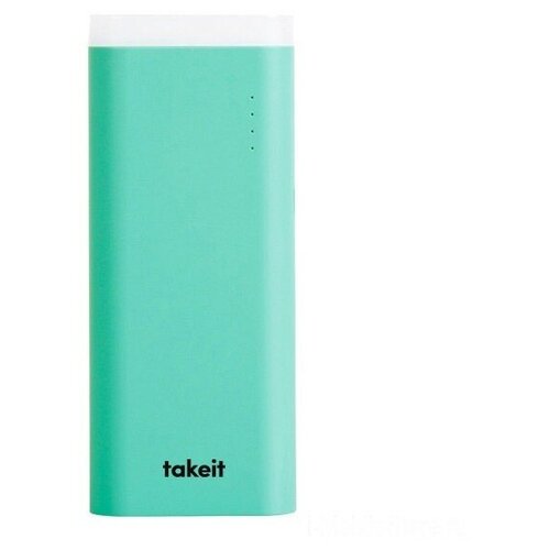 Аккумулятор takeit Lighty 7800 mAh для телефона, с фонариком