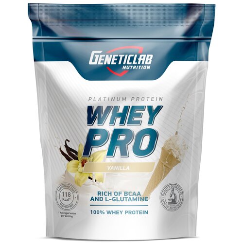 Протеин Geneticlab Nutrition Whey Pro, 2100 гр., ваниль