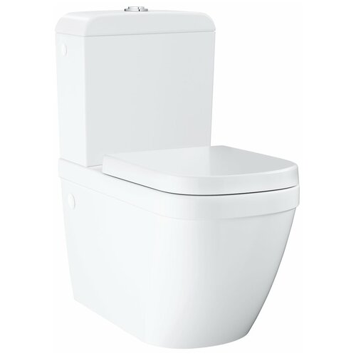 Унитаз напольный Grohe Euro Ceramic 39462000 альпин-белый унитаз компакт grohe euro ceramic 39462000