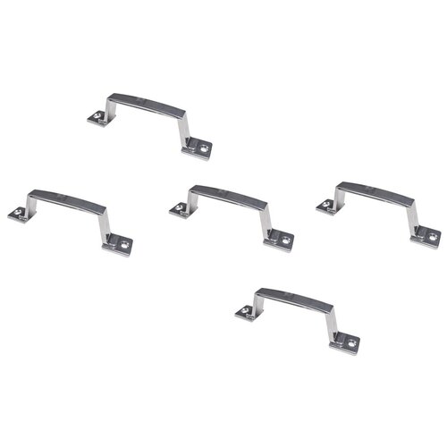 Ручка-скоба РС-60 полимер хром комплект 5 шт