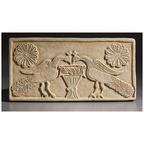 Птицы (имитация светлого камня)