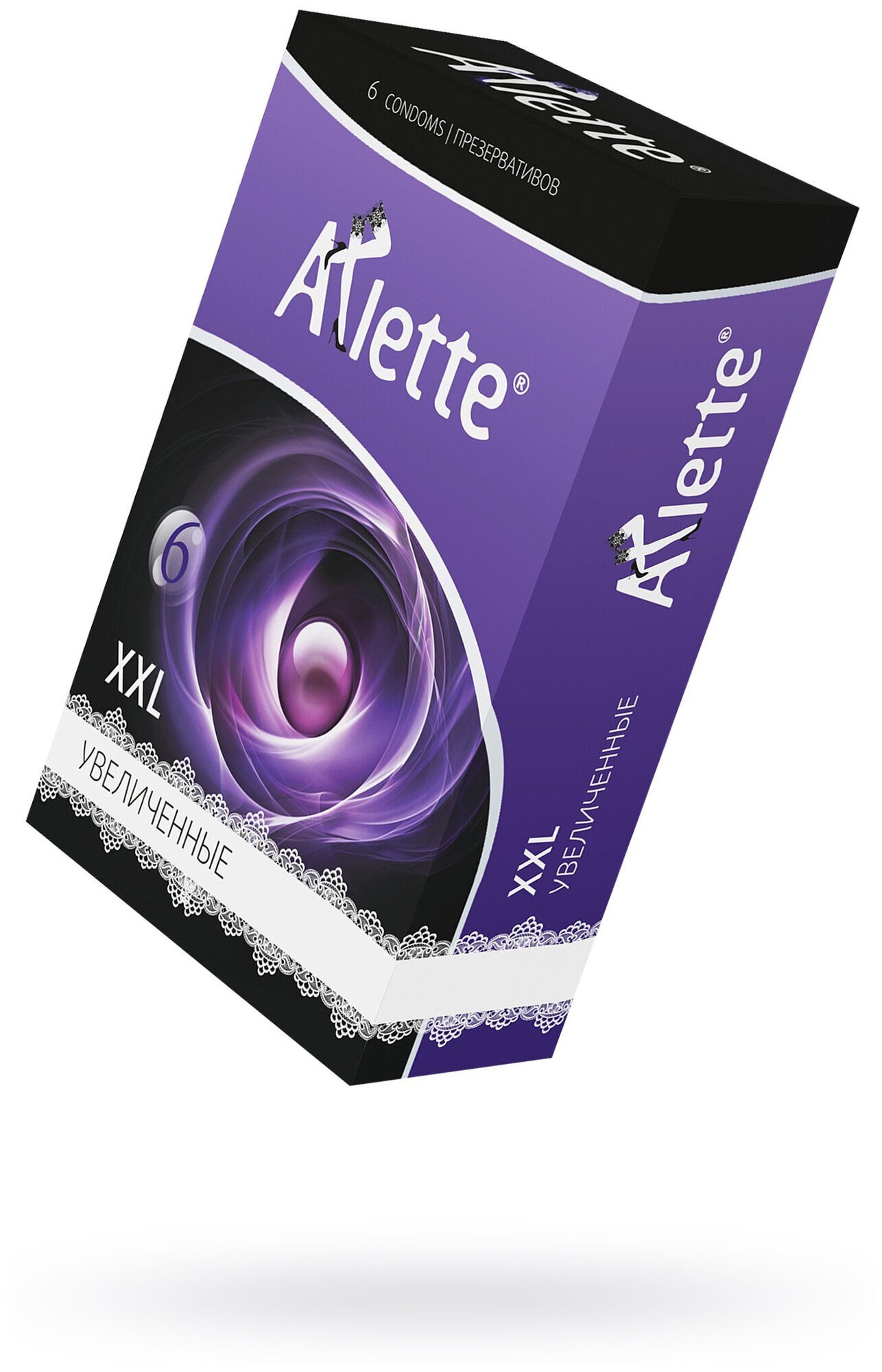 Презервативы Arlette XXL Увеличенные, 6 шт.