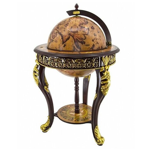 Глобус-бар напольный, сфера ?45см. Ptolemaeus Глобус-бар напольный, сфера ?45см.