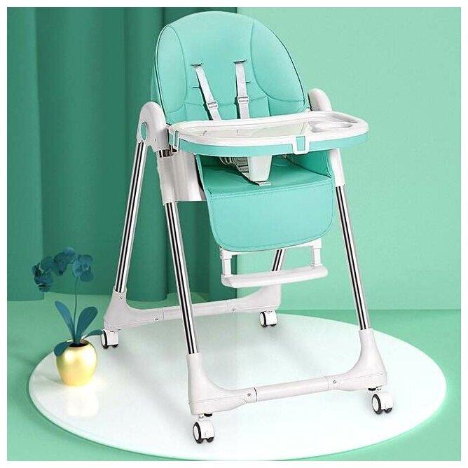 Стульчик для кормления BS 330 (бинюзовый) регулируемый Bestbaby