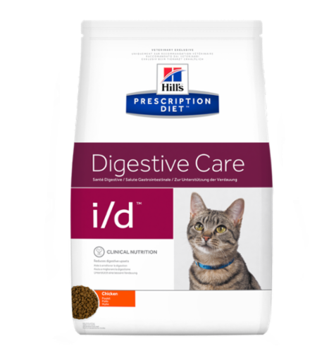 Hills (Хиллс) 1,5 кг i/d Digestive Care для кошек лечение заболеваний ЖКТ с курицей - фотография № 8