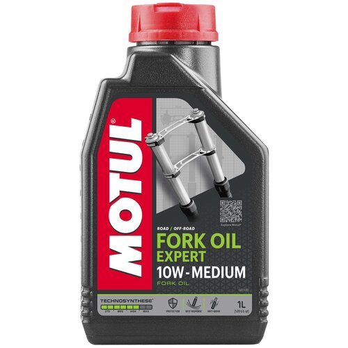 Масло вилочное MOTUL FORK OIL EXPERT MEDIUM 10W, 1л.