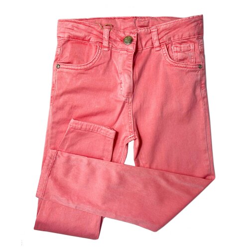 Брюки  MIDIMOD GOLD для девочек, карманы, размер 92-98, красный