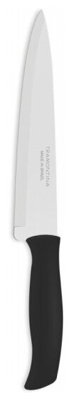 Нож кухонный 18см, черная ручка 23084/007 Athus Tramontina - фотография № 3