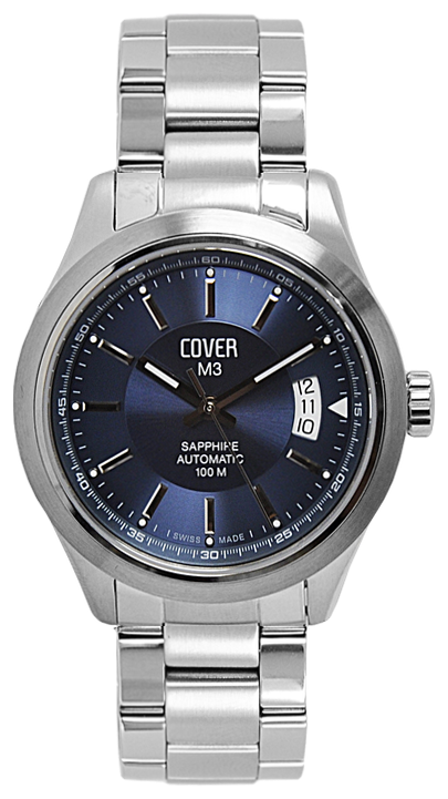 Часы швейцарские мужские механические наручные на браслете Cover CoA3.03