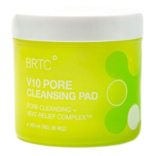 Очищающие пэды BRTC V10 Pore Cleansing Pad (80шт)
