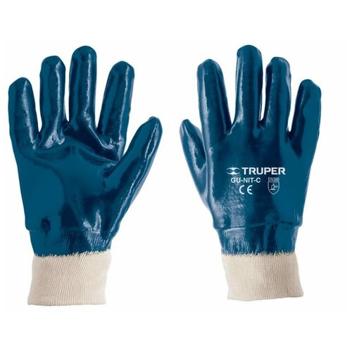 Перчатки защитные рабочие GU-NIT-C TRUPER 15244