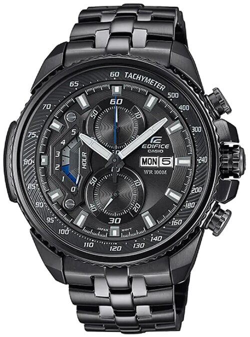 Наручные часы CASIO Edifice EF-558DC-1A, серый, серебряный