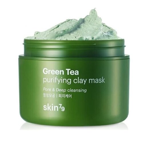 Маска глиняная очищающая с зеленым чаем SKIN79 Green Tea Purifying Clay Mask 100ml