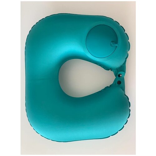 фото Надувная подушка для путешествий, размер 38x24x13 см, цвет серый, материал : молочный шелк sunnytravel