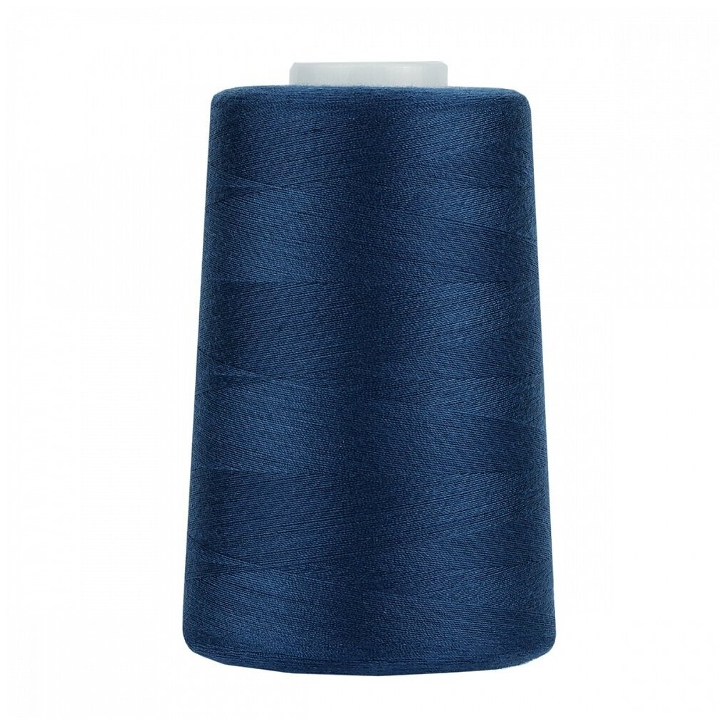 Швейные нитки MAXag basic 40/2 5000 ярдов, цвет 247 синий, 100% полиэстер Max (2.40/2. MAX.247)