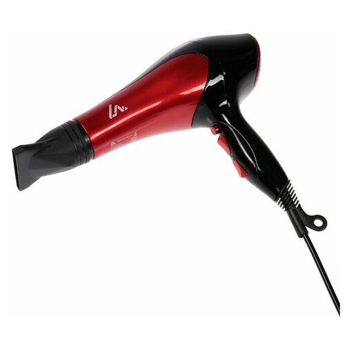 Фен LuazON LGE-004 3800 Вт 2 скорости 3 температурных режима красно-черный 208500₽