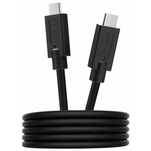 Кабель USB type-C - USB Type-C, 1.2м, Canyon UC-9, черный [CNS-USBC9B]