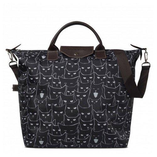 фото Сумка antan, 36х30, ручная кладь, черный