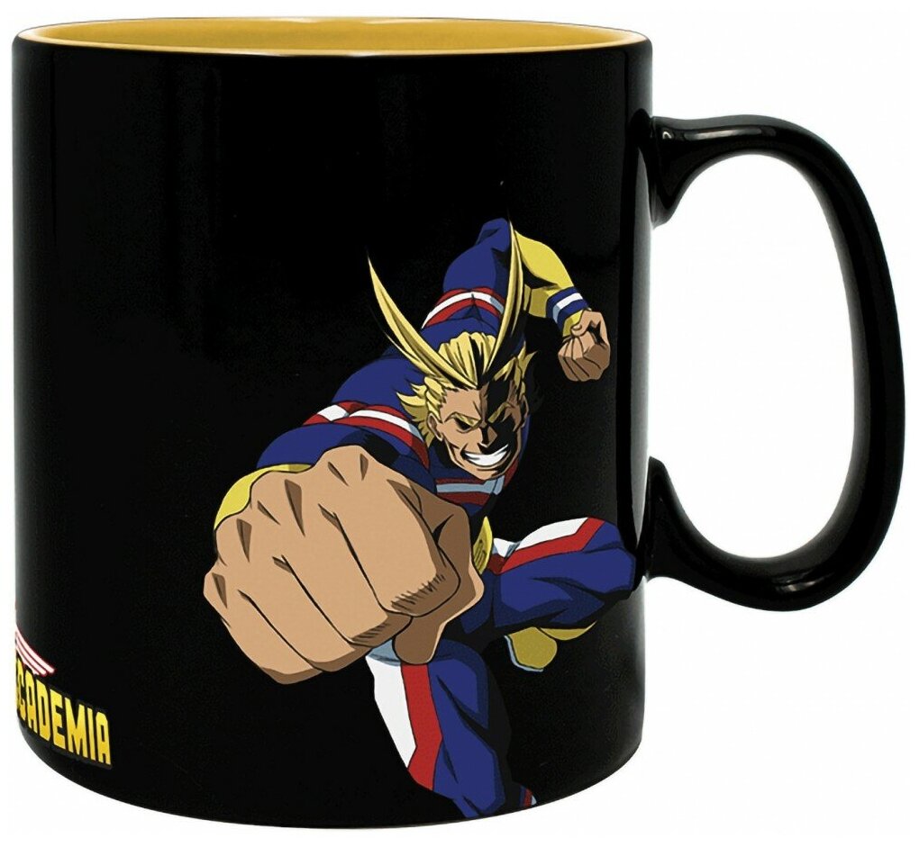 Кружка ABYStyle My Hero Academia - All Might & Heroes Students (Heat Change) ABYMUG577