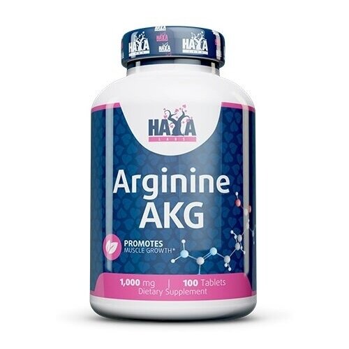 Haya Labs Arginine AKG 1000 мг 100 табл (Haya Labs) geon aakg citrulline 90 капсул