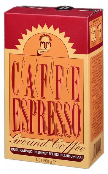 Кофе молотый Kurukahveci Mehmet Efendi Espresso 250 г