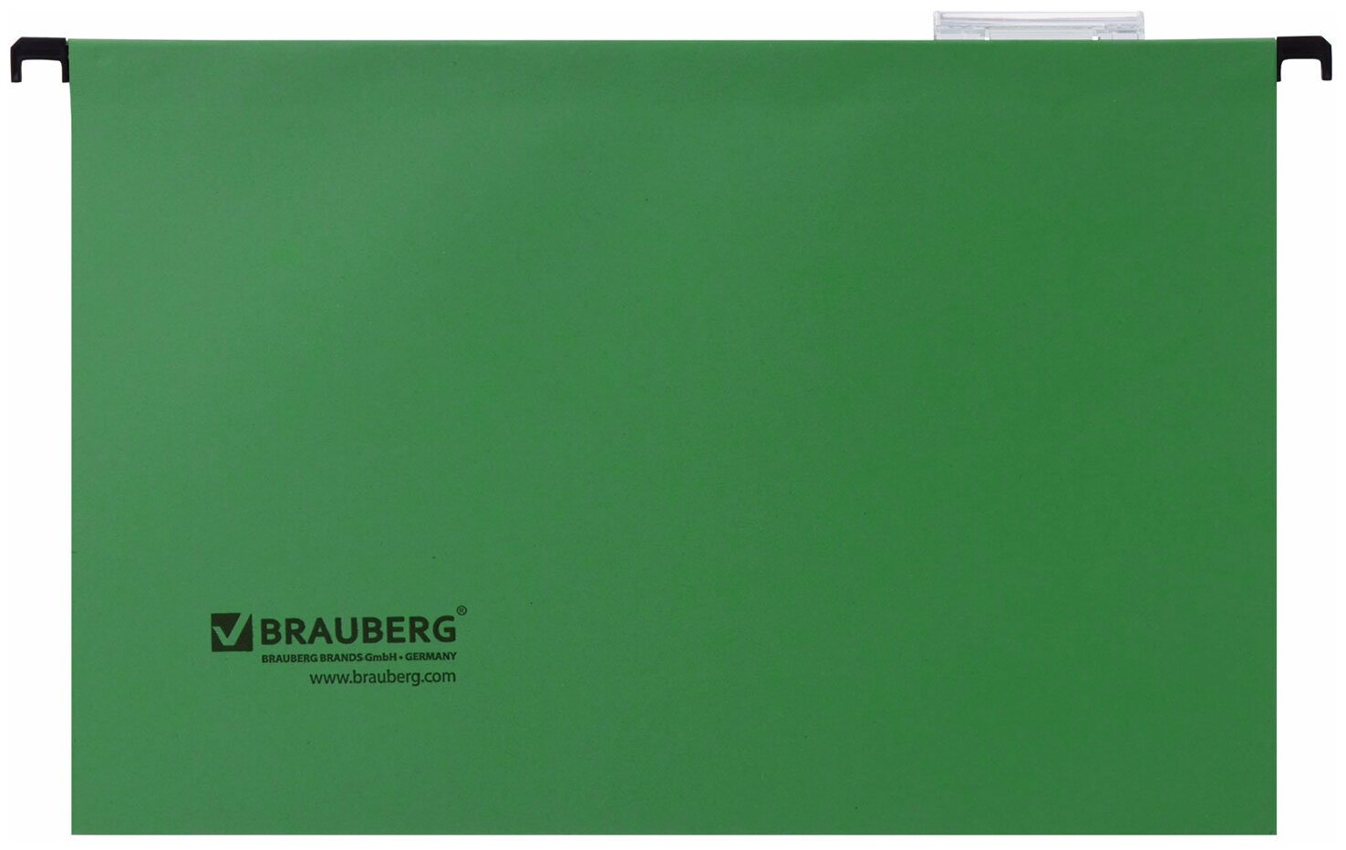 BRAUBERG Подвесные папки Foolscap A4, картон, 10 штук, красный - фото №11