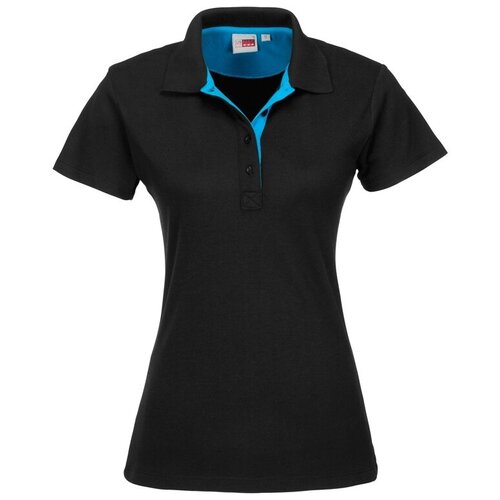 Рубашка поло US Basic Solo женская, аква, размер XL
