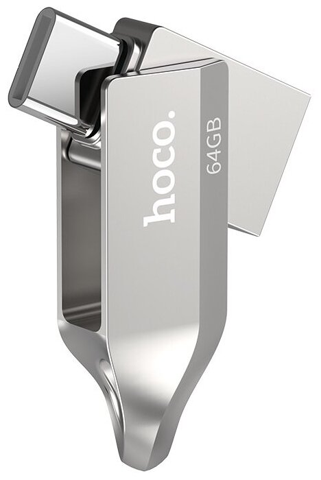 USB Flash Drive 64GB Smart Type-C (UD8) 2 в 1, скорость записи 30-40MB/S, скорость чтения 70-100MB/S