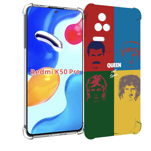 Чехол MyPads hot space queen альбом для Xiaomi Redmi K50 / K50 Pro задняя-панель-накладка-бампер