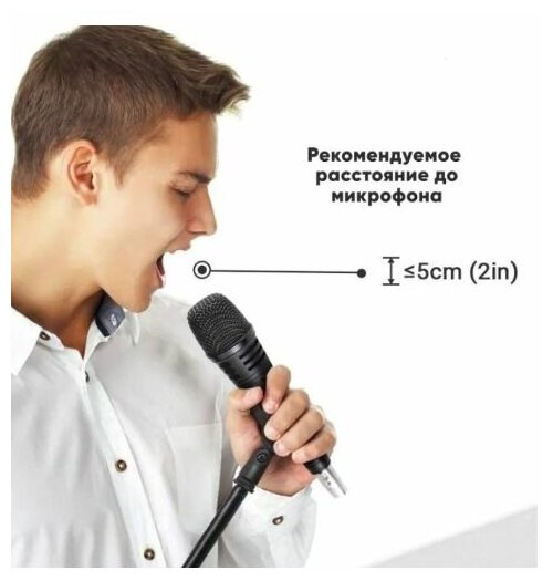 Беспроводной микрофон isa access/ микрофон для живого вокала черный, WM-3309