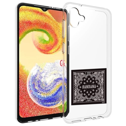 чехол mypads dragonborn big baby tape для samsung galaxy a04 задняя панель накладка бампер Чехол MyPads Bandana I Big Baby Tape для Samsung Galaxy A04 задняя-панель-накладка-бампер