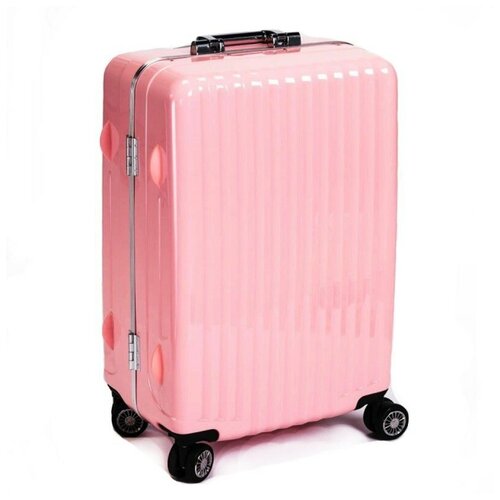 Ambassador Большой чемодан из поликарбоната размер L | Розовый