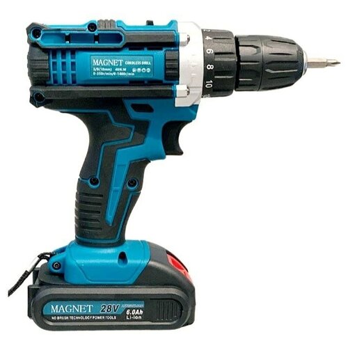 Дрель-Шуруповерт аккумуляторный с набором инструментовс 2 акбLi-ion26V 100 предметов в кейсе 639500₽