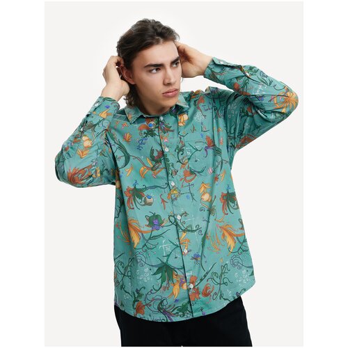 Рубашка Tartarland мужская Сказочные цветы