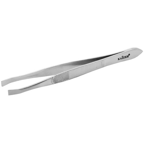 Kaizer прямой 303063, серебристый аксессуары для макияжа kaizer ножницы пинцет для бровей