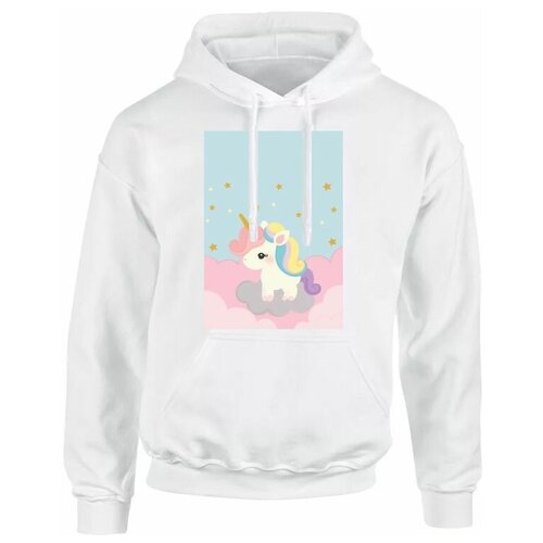 фото Толстовка goodbrelok, размер 42, белый