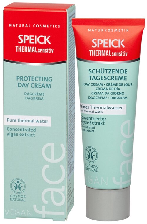 Speick Termal sensitiv Protecting Day Cream Дневной крем для лица, 50 мл