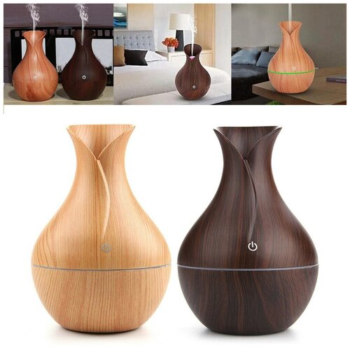 Увлажнитель воздуха аромадиффузор USB Увлажнитель воздуха Wood Humidifier ароматизатор воздуха 100800₽