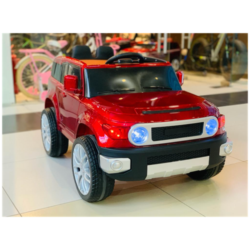 Электромобиль детский Toyota CL красный 4х4
